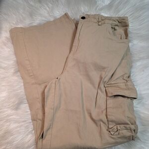 Women's Tan Cargo Jeans Project/Rebel